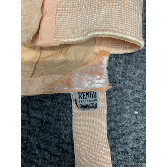Vtg 1930s Rengo Foundations Boned Girdle Skirt Corset Shapewear B5 - Picture 7 of 10